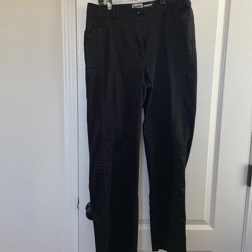 JAMIE SADOCK Golf Pants High Rise Black 8